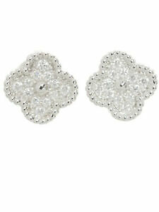 van cleef and arpels diamond earrings